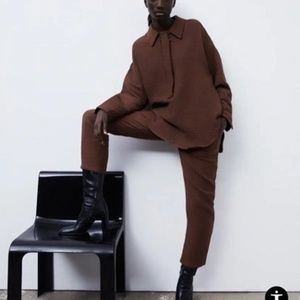 Zara top and pants set